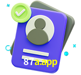 Tornar-se um membro do 87a.app é muito simples
